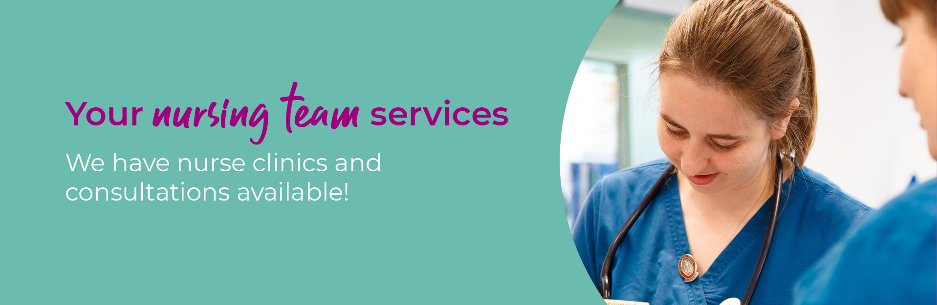 Nurse Clinics available at Shires Vets